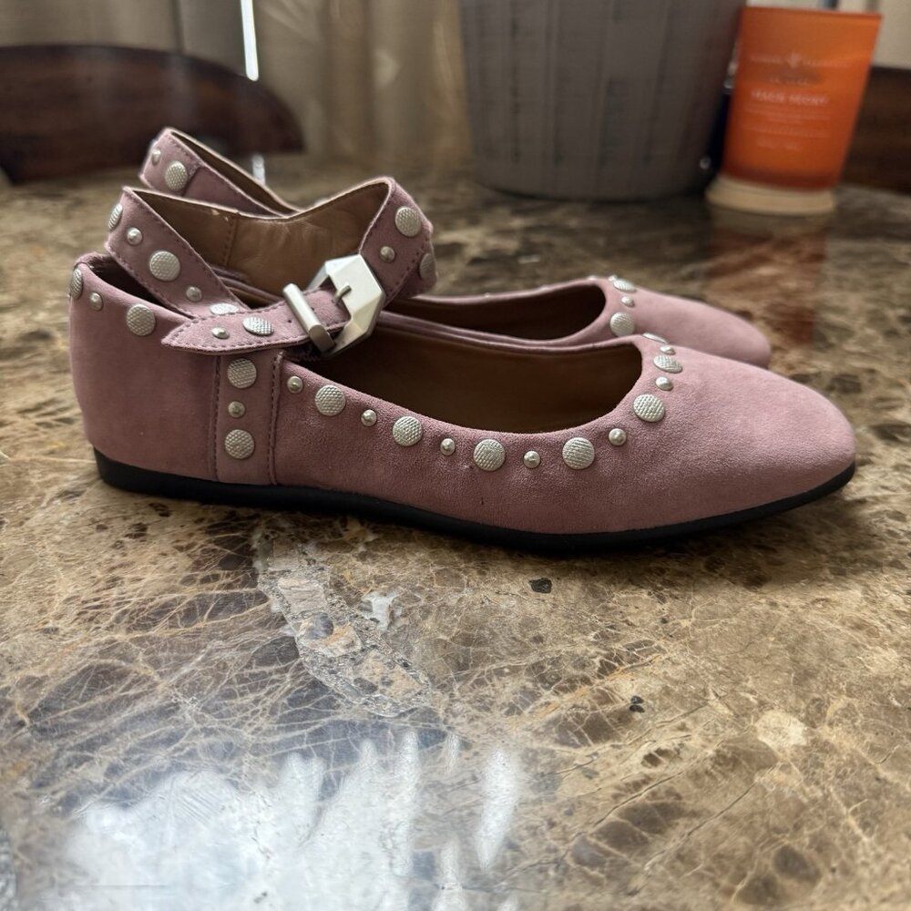 Free People Women's Mystic Mary Jane Rose Color Flats NWOB (MSRP 148) Size 6 - Picture 6 of 9